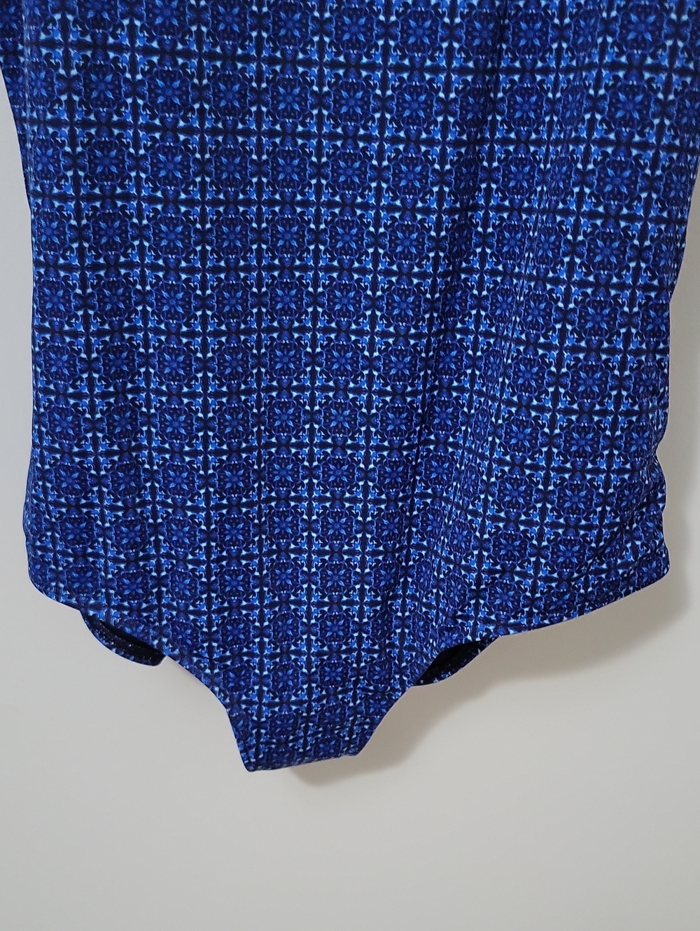 Lands' End One Piece Blue Swim Suit, Size 22W - Picture 5 of 8